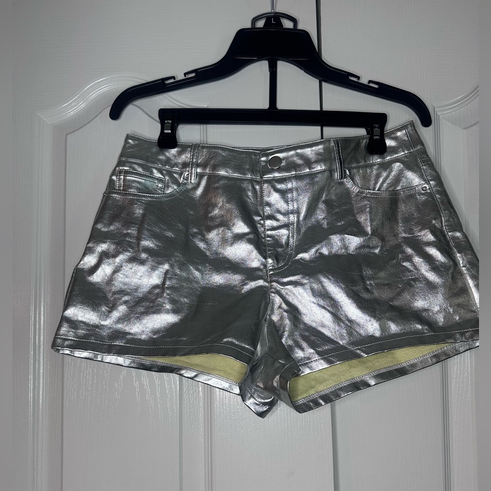 Silver Women's Shorts